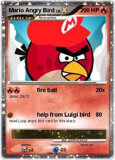 Pokemon Mario Angry Bird