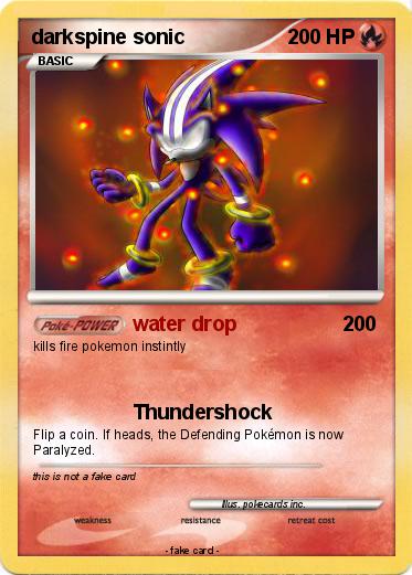 Pokemon darkspine sonic