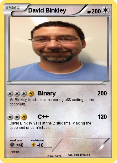 Pokemon David Binkley