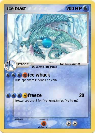 Pokemon ice blast