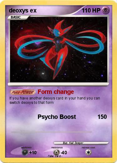 Pokemon deoxys ex