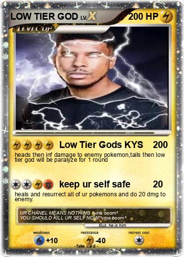 Pokemon LOW TIER GOD