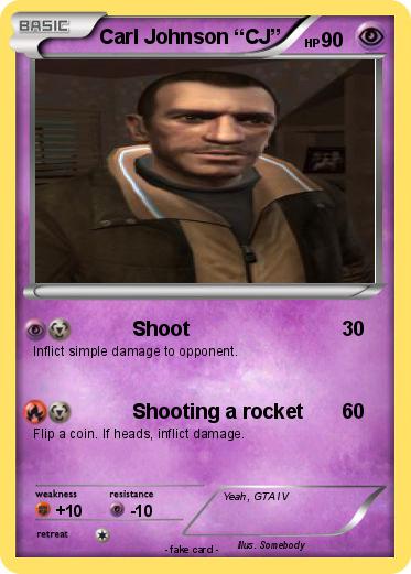Pokemon Carl Johnson “CJ”