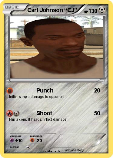 Pokemon Carl Johnson “CJ”