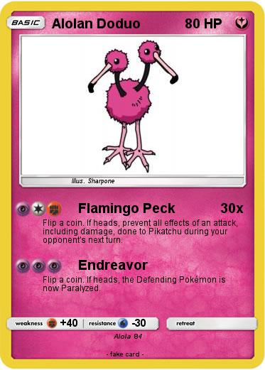 Pokemon Alolan Doduo