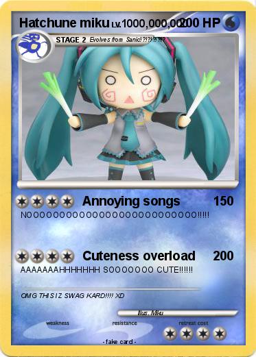 Pokemon Hatchune miku