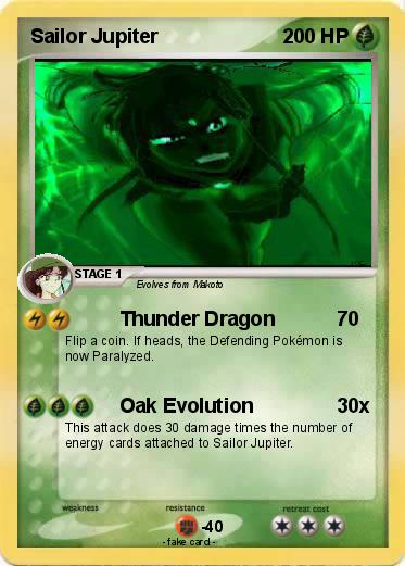 Pokemon Sailor Jupiter