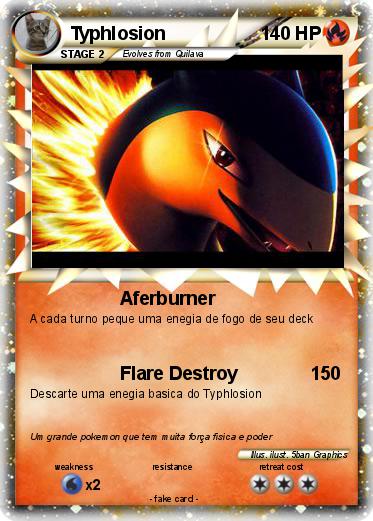 Pokemon Typhlosion