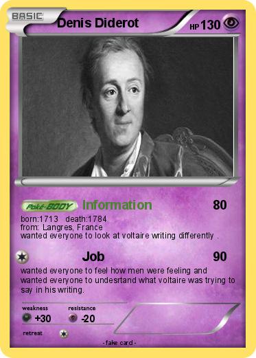 Pokemon Denis Diderot Pokemon Denis Diderot