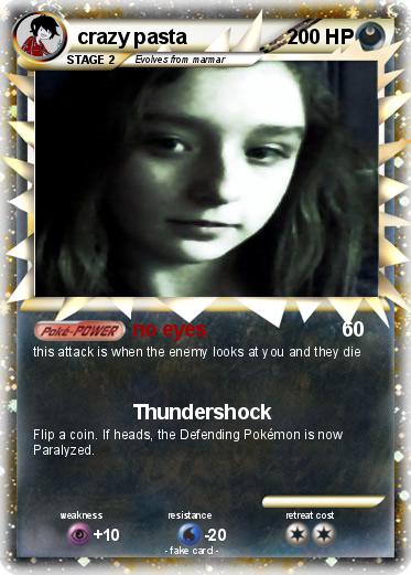 Pokemon crazy pasta