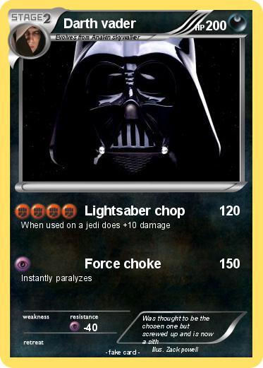 Pokemon Darth vader