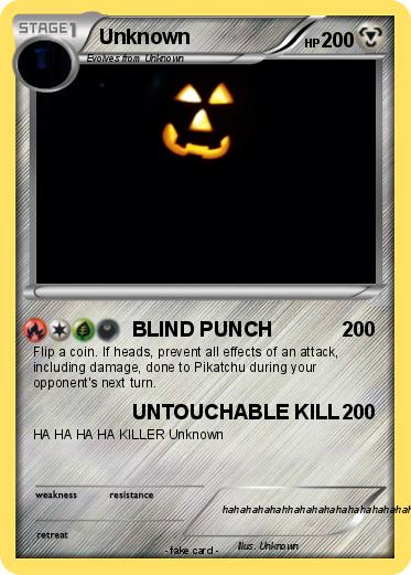 Pokemon Unknown