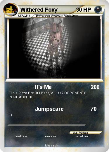 Pokemon Withered Foxy