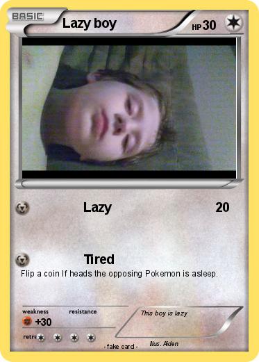 Pokemon Lazy boy