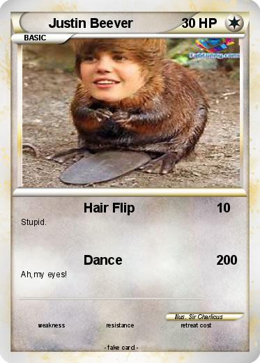 Pokemon Justin Beever