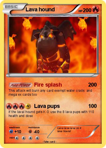Pokemon Lava hound