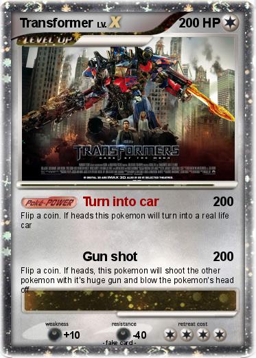 Pokemon Transformer