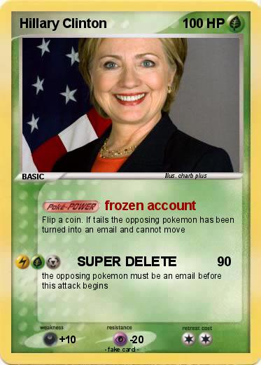 Pokemon Hillary Clinton
