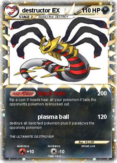 Pokemon destructor EX