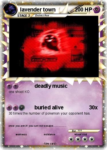 Pokemon lavender town