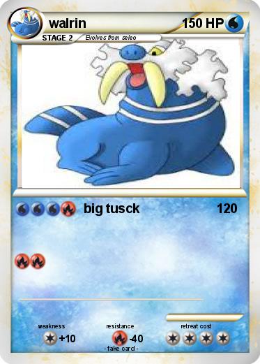 Pokemon walrin
