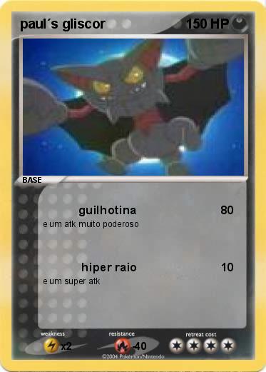 Pokemon paul´s gliscor