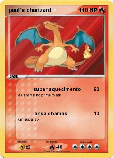 Pokemon paul´s charizard