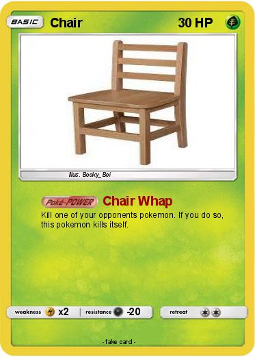 Pokemon Chair