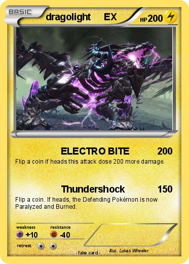 Pokemon dragolight     EX