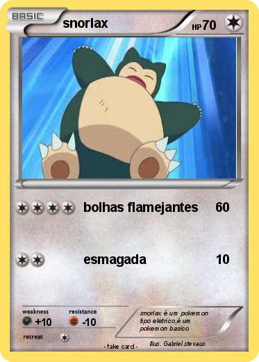 Pokemon snorlax