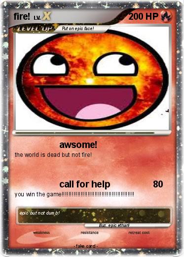 Pokemon fire!