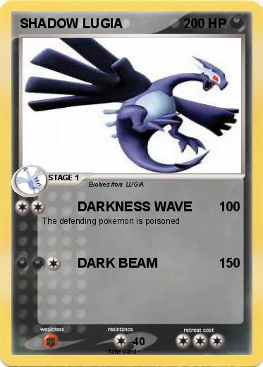 Pokemon SHADOW LUGIA