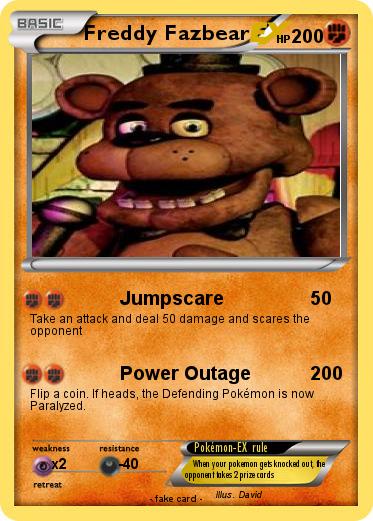 Pokemon Freddy Fazbear
