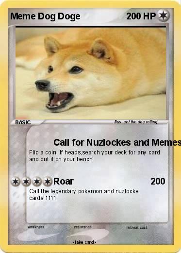 Pokemon Meme Dog Doge