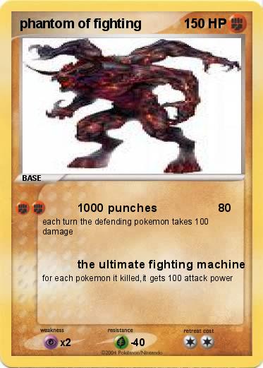 Pokemon phantom of fighting