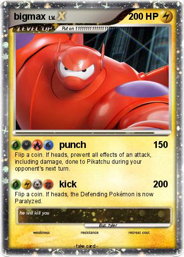 Pokemon bigmax