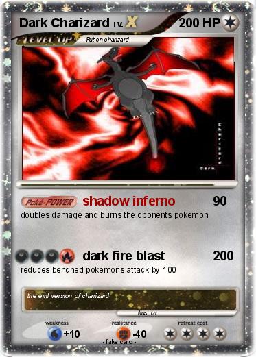 Pokemon Dark Charizard