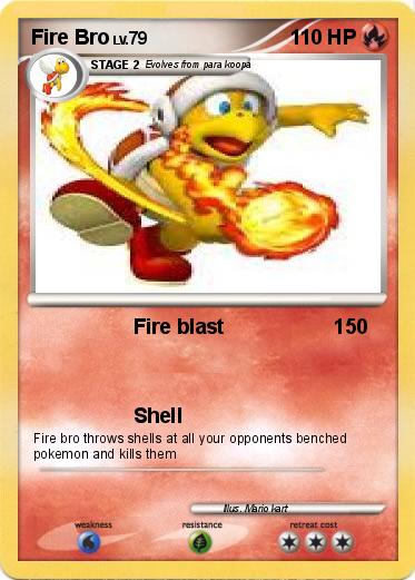 Pokemon Fire Bro