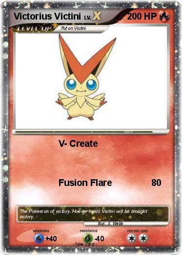Pokemon Victorius Victini