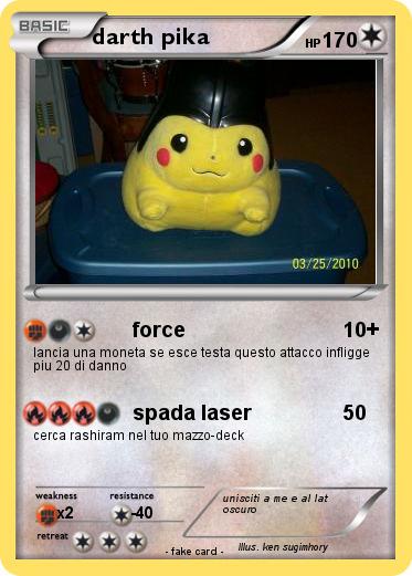 Pokemon darth pika