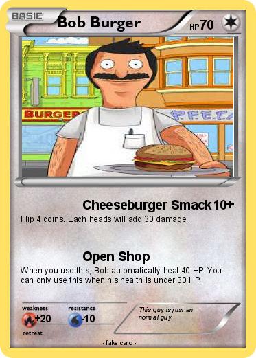 Pokemon Bob Burger