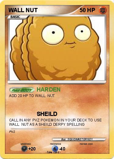 Pokemon WALL NUT
