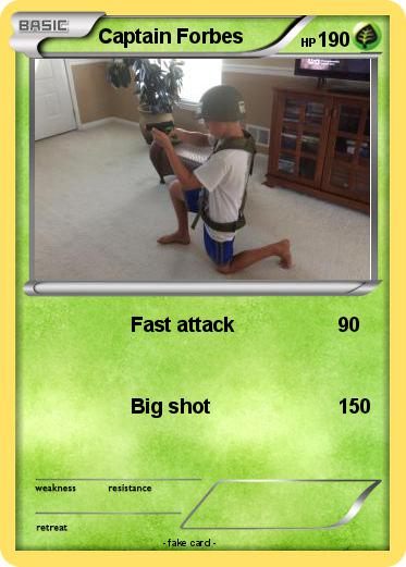 Pokemon Captain Forbes