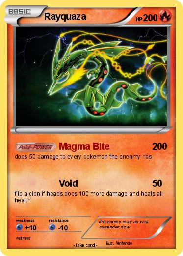 Pokemon Rayquaza