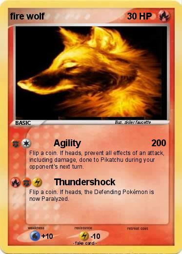 Pokemon fire wolf