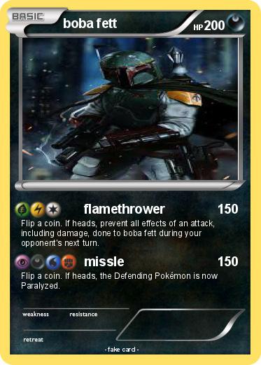 Pokemon boba fett
