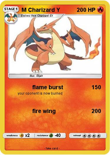 Pokemon M Charizard Y