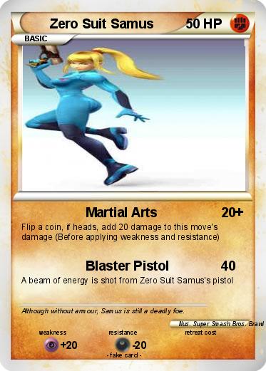 Pokemon Zero Suit Samus