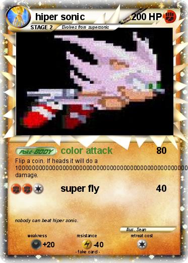 Pokemon hiper sonic