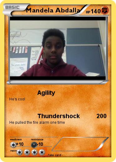 Pokemon Mandela Abdalla
